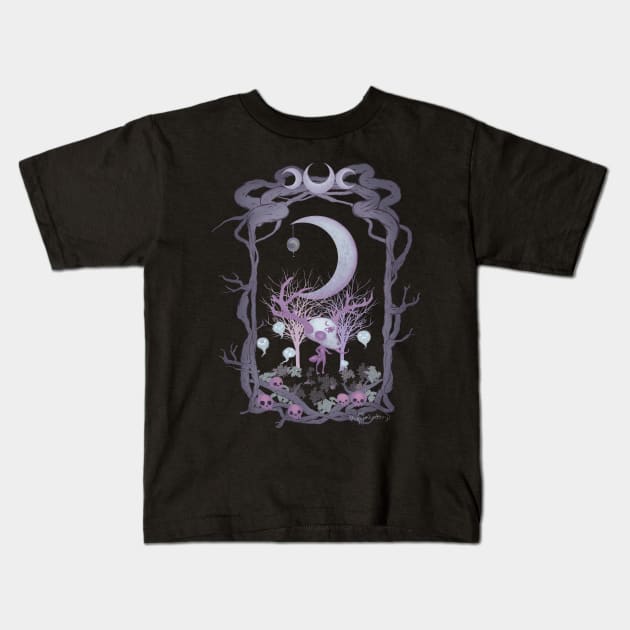 Cute Wendigo Kids T-Shirt by MzPinkmoon